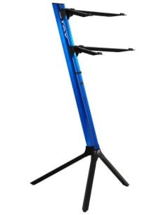 STAY MUSIC STANDS Stay  1100/2 - Slim Model - 290 Mm Curved  - Blue