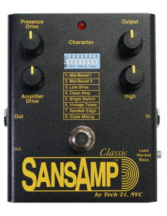 Tech21 SANSAMP CLASSIC - Preamplificatore a pedale