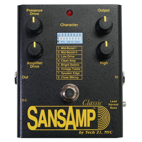 Tech21 SANSAMP CLASSIC - Preamplificatore a pedale