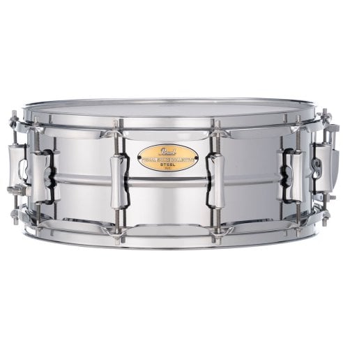 PEARL PSC1455S STEEL SNARE DRUM 14" X 5.5"