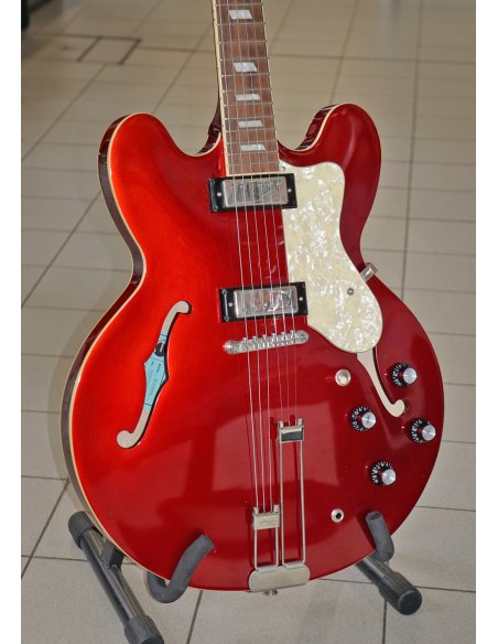 EPIPHONE RIVIERA FREQUENSATOR TAILPIECE SPARKLING BURGUNDY + CASE