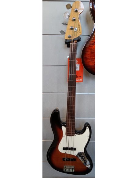 FENDER PLAYER JAZZ BASS FRETLESS PF 3TS