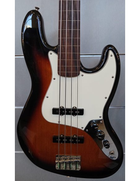 FENDER PLAYER JAZZ BASS FRETLESS PF 3TS
