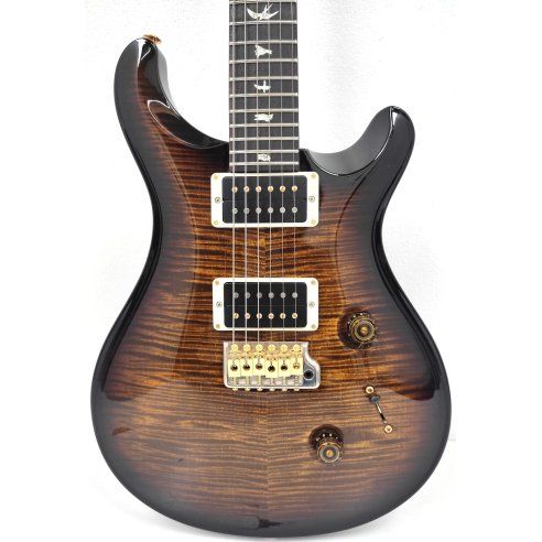 PRS CUSTOM 24 10 TOP BLACK GOLD BURST