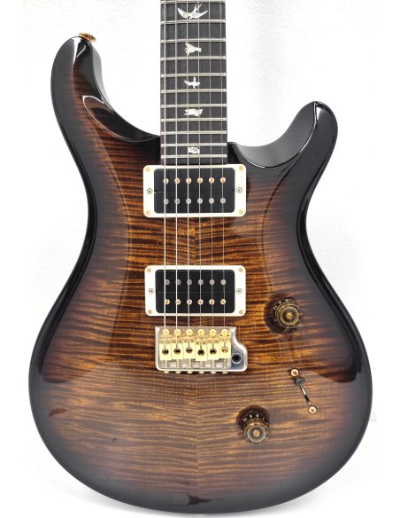 PRS CUSTOM 24 10 TOP BLACK GOLD BURST