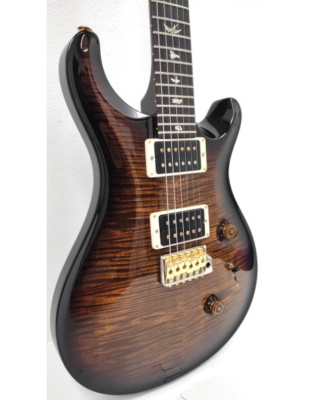 PRS CUSTOM 24 10 TOP BLACK GOLD BURST