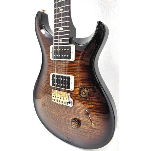 PRS CUSTOM 24 10 TOP BLACK GOLD BURST