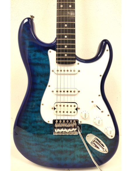 EKO S-350 SEE THRU BLU QUILTED