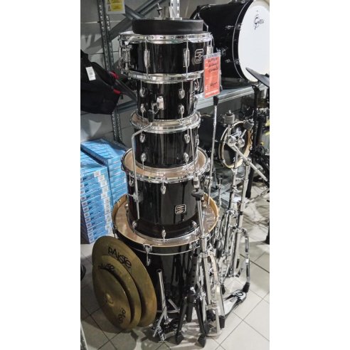 GRETSCH GE4E605 ENERGY SERIE BLACK + SGABELLO E...