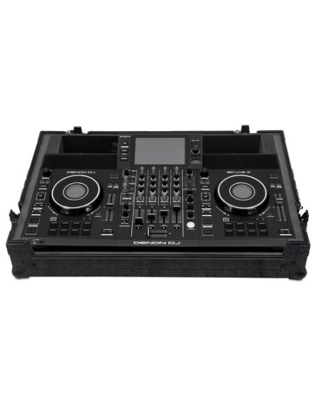 UDG U91081BL - ULTIMATE FLIGHT CASE DENON DJ SC LIVE 4 BLACK PLUS