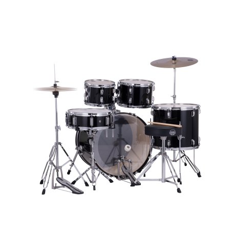 MAPEX IT CM5294FTCDK COMET ROCK 5 PEZZI DARK BLACK CON PIATTI