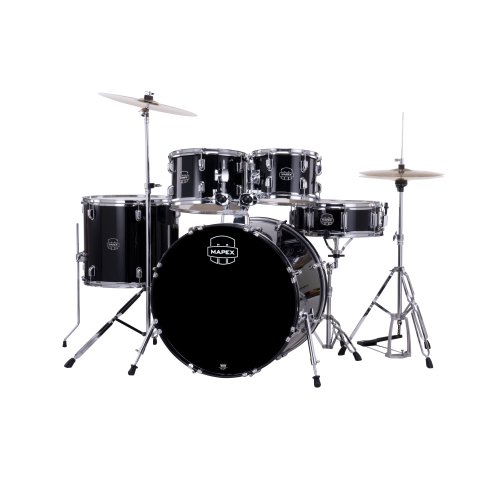 MAPEX IT CM5294FTCDK COMET ROCK 5 PEZZI DARK BLACK CON PIATTI