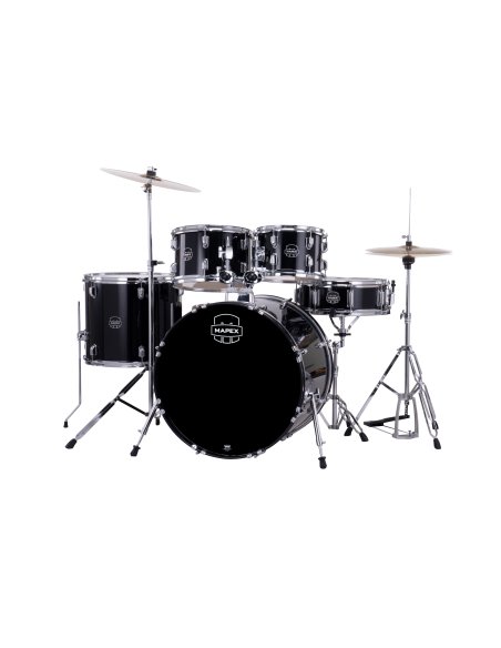 MAPEX IT CM5294FTCDK COMET ROCK 5 PEZZI DARK BLACK CON PIATTI