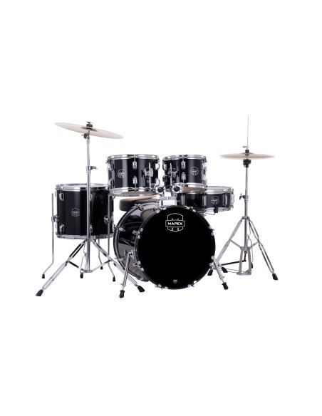 MAPEX IT CM5844FTCDK COMET STUDENT 5 PEZZI DARK BLACK CON PIATTI