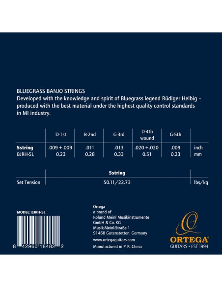ORTEGA BJRH-5L