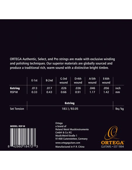 ORTEGA RSP-M