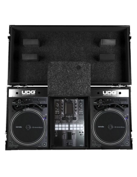UDG U91098BL - ULTIMATE FLIGHT CASE SET PIONEER PLX-CRSS12+10/12" MIXER PLUS"