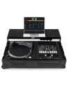 UDG U91100BL - ULTIMATE FLIGHT CASE SINGLE TURNTABLE BATTLE/PLX-CRSS12+10/12" MIXER PLUS"