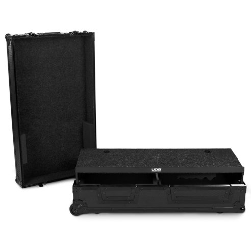 UDG U91100BL - ULTIMATE FLIGHT CASE SINGLE TURNTABLE BATTLE/PLX-CRSS12+10/12" MIXER PLUS"