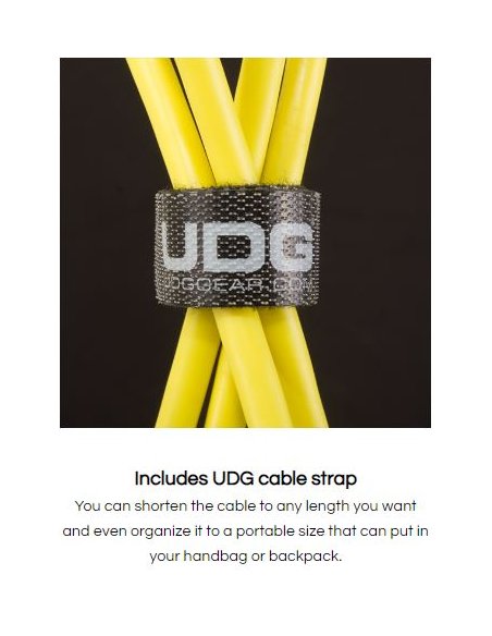 UDG U95001OR - ULTIMATE AUDIO CABLE  USB 2.0 A-B ORANGE STRAIGHT 1M