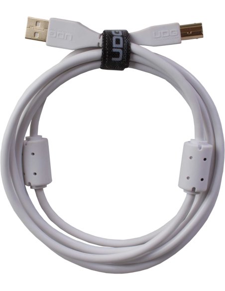 UDG U95002WH - ULTIMATE AUDIO CABLE USB 2.0 A-B WHITE STRAIGHT 2M