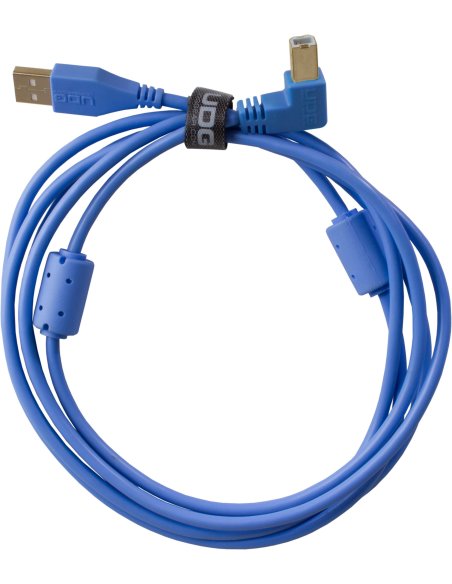 UDG U95005LB - ULTIMATE AUDIO CABLE USB 2.0 A-B BLUE ANGLED 2M