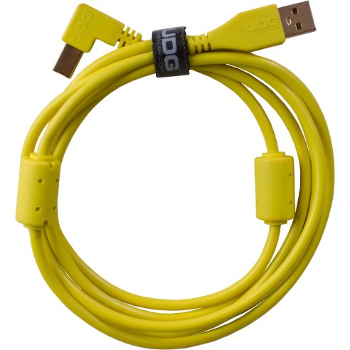 UDG U95006YL - ULTIMATE AUDIO CABLE  USB 2.0 A-B YELLOW ANGLED 3M