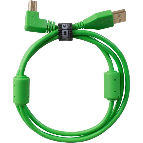 UDG U95006GR - ULTIMATE AUDIO CABLE USB 2.0 A-B GREEN ANGLED 3M