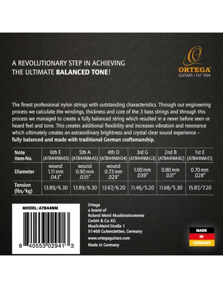 ORTEGA ATB44NM