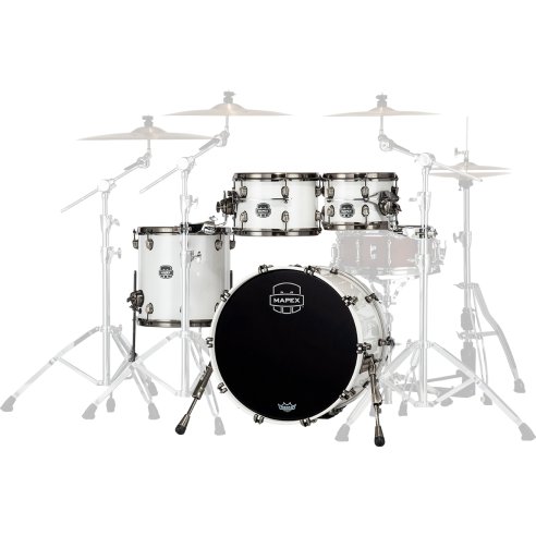 MAPEX IT SE504XBBPI SATURN EVOLUTION BIRCH FUSION 4 PEZZI POLAR WHITE