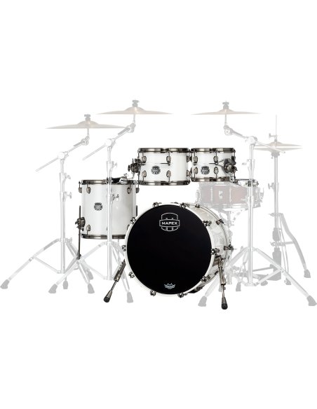 MAPEX IT SE504XBBPI SATURN EVOLUTION BIRCH FUSION 4 PEZZI POLAR WHITE