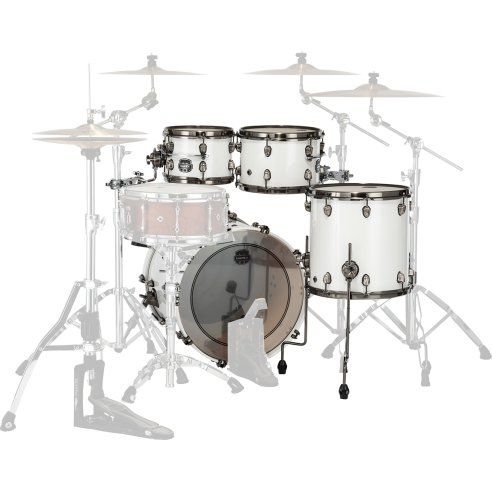 MAPEX IT SE504XBBPI SATURN EVOLUTION BIRCH FUSION 4 PEZZI POLAR WHITE
