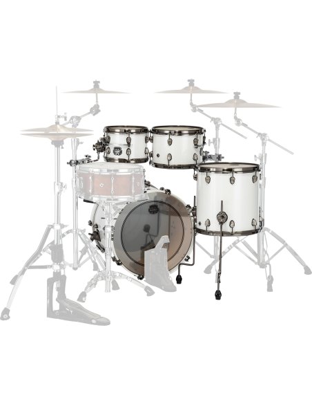MAPEX IT SE504XBBPI SATURN EVOLUTION BIRCH FUSION 4 PEZZI POLAR WHITE