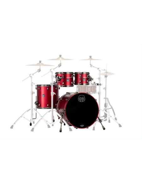 MAPEX IT SE529XBBPA SATURN EVOLUTION BIRCH ROCK 4 PEZZI TUSCAN RED