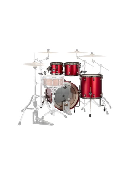 MAPEX IT SE529XMBPA SATURN EVOLUTION MAPLE ROCK 4 PEZZI TUSCAN RED