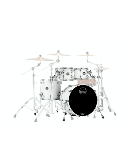 MAPEX IT SR504XRM SATURN NEW FUSION 4 PEZZI SATIN WHITE