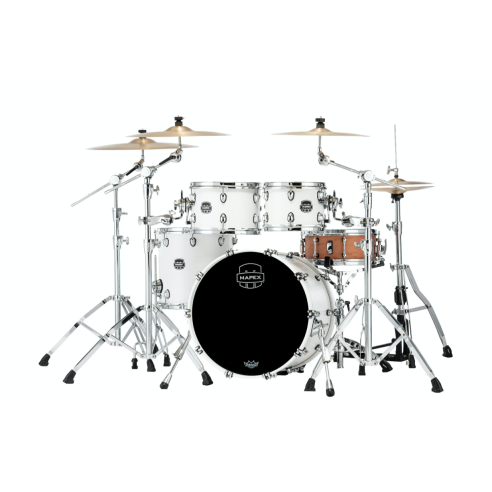 MAPEX IT SR504XRM SATURN NEW FUSION 4 PEZZI SATIN WHITE
