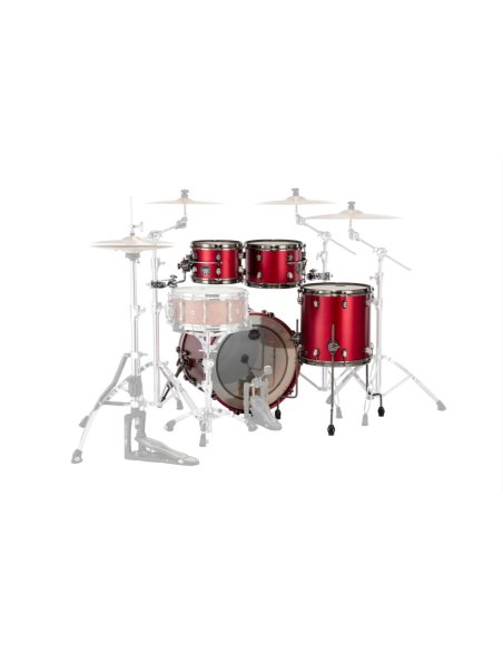 MAPEX IT SE504XBBPA SATURN EVOLUTION BIRCH FUSION 4 PEZZI TUSCAN RED