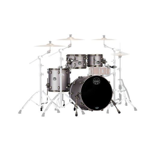 MAPEX IT SE504XMBPG SATURN EVOLUTION MAPLE FUSION 4 PEZZI GUN METAL GREY
