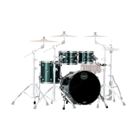 MAPEX IT SE504XMPQ SATURN EVOLUTION MAPLE FUSION 4 PEZZI BRUNSWICK GREEN
