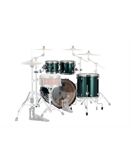 MAPEX IT SE529XMPQ SATURN EVOLUTION MAPLE ROCK 4 PEZZI BRUNSWICK GREEN