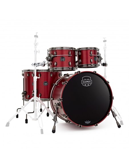 MAPEX IT SE628XMBPA SATURN EVOLUTION MAPLE WORKHORSE 5 PEZZI TUSCAN RED