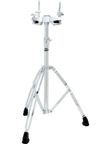 MAPEX IT TS700 STAND DOPPIO DA TERRA PER TOM FINITURA CROMATA