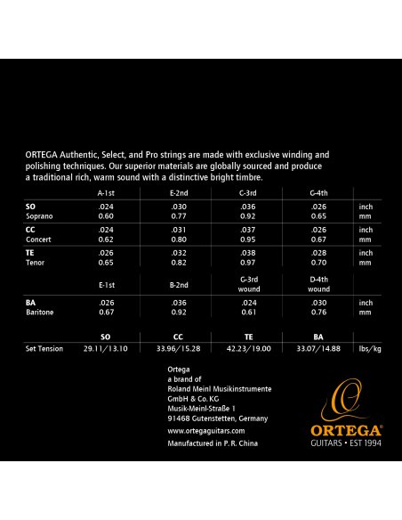 ORTEGA UKS-CC