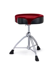 MAPEX IT T865SER SEGGIOLINO A SELLA CON SEDUTA IN TESSUTO ROSSO SERIE 800