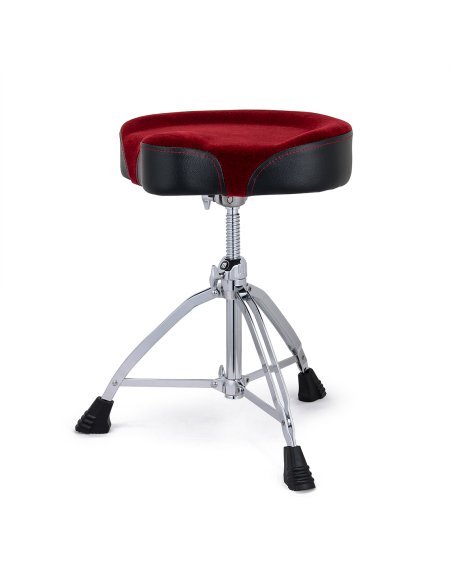 MAPEX IT T865SER SEGGIOLINO A SELLA CON SEDUTA IN TESSUTO ROSSO SERIE 800