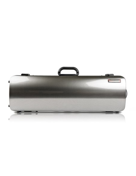 BAM ITALIA 2001XLSC CUSTODIA HIGHTECH OBLONG PER VIOLINO - SILVER CARBON
