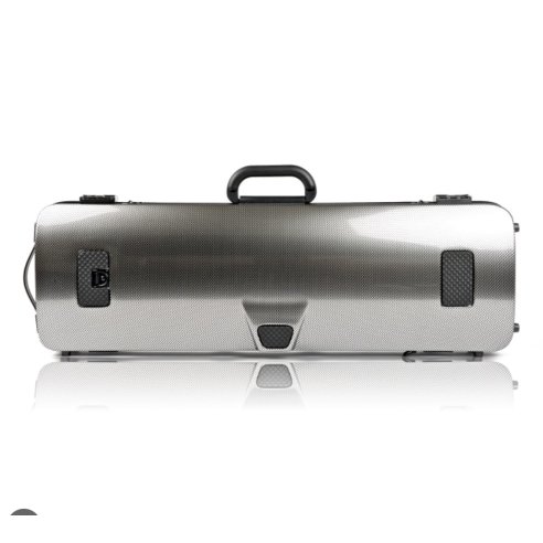 BAM ITALIA 2001XLSC CUSTODIA HIGHTECH OBLONG PER VIOLINO - SILVER CARBON