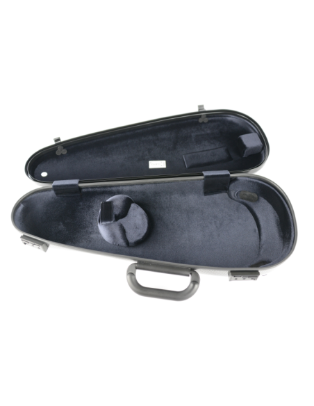 BAM ITALIA 2003XLSC CUSTODIA HIGHTECH CABIN PER VIOLINO - SILVER CARBON