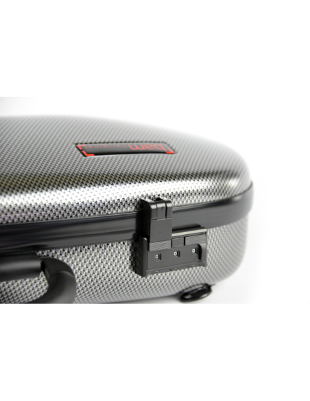BAM ITALIA 2003XLSC CUSTODIA HIGHTECH CABIN PER VIOLINO - SILVER CARBON